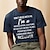 billige Menns grafiske t -skjorte-grafisk herreskjorte bokstavtrykk svart hvit marineblå t-skjorte bomullsblanding uformell kortermet komfortabel utendørs n&#039;t rot with &#039;m survivor green