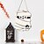 billiga Ner till $30-1st halloween trä väggskylt dödskalle träplakett hängande dekoration för ytterdörr skrämmande veranda dekor hängande present till bondgård hem bar utomhus inomhus rum dekor heminredning