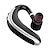 abordables Auriculares TWS-Auriculares inalámbricos bluetooth 5,0, auriculares deportivos resistentes al agua con bluetooth, auriculares de gancho para la oreja de negocios, auriculares de conducción para camionero, auriculares