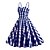 abordables Vestidos-Retro Antiguo 1950s Rockabilly Vestido de una línea Vestido swing Halter Cuadros A Cuadros A cuadros Guingán Disfraz Mujer Mascarada Casual Diario Despedida de Soltera Adulto Vestido Vestidos de