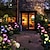 Χαμηλού Κόστους Διαδρομές και φανάρια-ηλιακό γαρύφαλλο φωτάκια led εξωτερικού χώρου κήπου διακόσμηση μπαλκονιού φώτα led αδιάβροχο γκαζόν νυχτερινά φώτα απομίμηση φυτών φωτάκια γιορτινή ατμόσφαιρα γιορτής