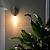 رخيصةأون أضواء الحائط للخارج-led pir human motion sensor wall lamp usb wood stick move night light ممر مغناطيسي خزانة خزانة ضوء home decor light