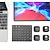 Недорогие Клавиатуры-36keys bt цифровая клавиатура беспроводная перезаряжаемая клавиатура numpad ультратонкая цифровая клавиатура для ноутбука ipad