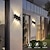 cheap Outdoor Wall Lights-outdoor wall lamp waterproof exterior wall lamp up and down luminous modern simple led outdoor lighting courtyard double-headed wall lamp