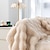 voordelige Dekens &amp; dekentjes-superzachte deken van imitatiebont Royal luxe gezellige pluche deken gebruik voor bank slaapbank stoel, omkeerbare donzige fluwelen deken van imitatiebont