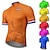 cheap Men&#039;s Jerseys-21Grams Men&#039;s Cycling Jersey Short Sleeve Bike Jersey Top with 3 Rear Pockets Mountain Bike MTB Road Bike Cycling UV Resistant Breathable Quick Dry Reflective Strips Yellow Red Blue Netherlands
