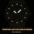 baratos Relógio Automático-FNGEEN Masculino Relógio mecânico minimalista Luxo Moda Negócio Automático - da corda automáticamente IMPERMEÁVEL Decoração Aço Inoxidável Tira de couro Assista