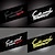 cheap Car Stickers-Popular 2PCS Black Red Racing Car Auto Reflective TRD Car Vinyl Graphic Decal Stickers
