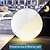 billige Undervannslamper-2stk 1 stk 1 W LED Solcellebelysning Pathway Lights &amp; Lanternes Fjernstyrt Soldrevet Vanntett RGB + Hvit 3.7 V Utendørsbelysning Svømmebasseng Gårdsplass 1 LED perler Jul Nyttår