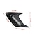 cheap Car Stickers-2PCS Car Side Vent Air Flow Fender Intake ABS Sticker Shark Gills Auto Simulation Side Vents Styling Car Accessories