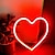 رخيصةأون إضاءات نيون LED-الصمام النيون الوردي القلب ليلة ضوء بطارية USB امدادات الطاقة للجدول الديكور أضواء غرفة اللعب عنبر الزفاف عيد ميلاد حزب المنزل الديكور عيد الحب عيد الأم
