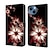 voordelige iPhone-hoesjes-telefoon hoesje Voor iPhone 15 Pro Max Plus iPhone 14 13 12 11 Pro Max Mini X XR XS Max 8 7 Plus Wallet Card Case Flip cover met standaard Magnetisch Kaartsleuf Vlinder Bloem Bloem Bloemen TPU