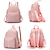 billiga Ryggsäckar-kvinnlig pack nylon kvinnor laptop ryggsäck mode väska axel rygg väska stil enfärgade ryggsäckar för flickor bokväska