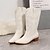 abordables Calzado-Retro Antiguo Hippie Años 70 Zapatos bota vaquera Hippie Chica vaquera Vaquero del oeste Jacquard Color sólido Mujer Carnaval Mascarada Vacaciones Fiesta Uso Diario Adulto Zapatos Todas las Temporadas