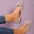cheap Women&#039;s Flats-Women&#039;s Flats Bling Bling Shoes Pink Shoes Flat Sandals Wedding Party Glow in the Dark Bowknot Imitation Pearl Sparkling Glitter Low Heel Round Toe Elegant Fashion Comfort Walking Glitter Loafer