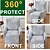 abordables Fauteuils inclinables, à oreilles-Housses de canapé inclinables, housses de fauteuil inclinable à un siège, housse de meuble pour canapé inclinable, motif floral avec élastique en bas (comprend 1 housse de dossier, 1 housse de siège,