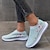 preiswerte Damen-Sneaker-Damen Turnschuhe Flache Schuhe Slip-Ons Übergrössen Flyknit Schuhe Outdoor Täglich Feste Farbe Sommer Strass Flacher Absatz Runde Zehe Brautkleider schlicht Komfort Minimalismus Wanderschuhe