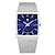 お買い得  クォーツ腕時計-WWOOR 女性 男性 クォーツ スポーツ ビジネス デート 防水 鋼 腕時計