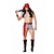 cheap Couples&#039; &amp; Group Costumes-Pirates of the Caribbean Halloween Group Couples Costumes Men&#039;s Women&#039;s Movie Cosplay Cosplay Costume Party Red Costume Halloween Carnival Masquerade Polyester