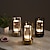 cheap Table Lamps-LED Cordless Table Lamp Retro Bar Metal Desk Lamps Rechargeable Touch Dimming Night Light Restaurant Bedroom Home Outdoor Decor