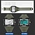 お買い得  デジタル腕時計-女性 男性 デジタルウォッチ スポーツ ファッション ビジネス 腕時計 目覚まし時計 LCD カレンダー 防水 シリコーン 腕時計