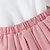 お買い得  セット-２個 幼児 女の子 カラーブロック フリル スカート＆セーター セットする 長袖 ファッション アウトドア コットン 3～7歳 春 ピンク