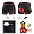 cheap Men&#039;s Underwear &amp; Base Layer-Arsuxeo Men&#039;s Cycling Underwear Bike Shorts 3D Padded Shorts Bike Underwear Shorts Padded Shorts / Chamois Race Fit Mountain Bike MTB Road Bike Cycling Sports 3D Pad Breathable Moisture Wicking