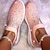 Χαμηλού Κόστους Γυναικεία Sneakers-Γυναικεία Αθλητικά Παπούτσια Slip-Ons Παπούτσια Bling Bling Μεγάλα Μεγέθη Παπούτσια Flyknit ΕΞΩΤΕΡΙΚΟΥ ΧΩΡΟΥ Γραφείο Δουλειά Συμπαγές Χρώμα Μονόχρωμο Καλοκαίρι Κρυσταλλάκια Επίπεδο Τακούνι