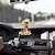 cheap Car Pendants &amp; Ornaments-1pc Car Acrylic Brown Flying Eagle Hanging Decoration for Rear View Mirror Accessories Interior Pendant