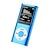 tanie Odtwarzacze MP3-1.8 calowy odtwarzacz mp3 przenośny akumulator odtwarzacz muzyczny stereo z ekranem dotykowym odtwarzanie wideo radio fm rejestrator wideo odtwarzacz ebook