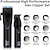 cheap Shaving &amp; Hair Removal-Hair Clipper And Hair Trimmer Kit Professional Hair Clippers For Men Cordless Barber Clippers Machine Rechargeable Outliner Trimmer Mens Beard Trimmer Electric Hair Cutting Grooming Kit