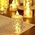 billige Dekorative lys-3 stk krystal flammefri stearinlys led elektronisk stearinlys batteridrevet ambient lys til halloween bryllupsfest dating festival julestue boligindretning