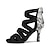 Χαμηλού Κόστους Μπότες Χορού-Γυναικεία Μπότες χορού Επαγγελματική Μπότες μόδας Πάρτι / Απόγευμα Στυλάτο Ανοικτή μύτη Φερμουάρ Ενηλίκων Μαύρο