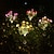 levne Zahradní osvětlení-led solární květinová světla rododendron venkovní simulovaná květinová lampa led umělá květina stojací lampa zahradní a nádvoří dekorativní světla sváteční party dekorativní světla
