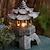 levne Světla cesty &amp; lucerny-dekorace zen ozdoby zahradní doplňky solární věž socha palác lucerny solární lampa kámen pagoda lucerna