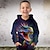 cheap Boy&#039;s 3D Hoodies&amp;Sweatshirts-Boys 3D Graphic Animal Dinosaur Hoodie Long Sleeve 3D Print Summer Spring Fall Fashion Streetwear Cool Polyester Kids 3-12 Years Outdoor Casual Daily Regular Fit