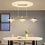 billige Pendellys-led pendel lys kjøkkenøy lys gull lineær lys belysning taklamper pendelarmatur for restaurant spisestue stue bar 110-240v