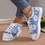 cheap Graphic Print Shoes-Women&#039;s Sneakers Plus Size Canvas Shoes Outdoor Daily Floral Summer Flat Heel Round Toe Sporty Casual Walking Canvas Lace-up Dark Grey White Yellow