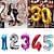 cheap Event &amp; Party Supplies-5PCS/Sets Number Ballon 32 inch Aluminum Helium Foil Balloons for Birthday Party Anniversary