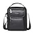 cheap Men&#039;s Bags-Men&#039;s Crossbody Bag Shoulder Bag PU Leather Daily Solid Color Light Brown Dark Brown Black