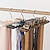 cheap Home Storage &amp; Hooks-Belt Hanger for Closet, 10 Belts Rack Storage Organizer, Holder - Closet Tie Racks Hangers Sturdy for Men Women