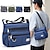 cheap Men&#039;s Bags-Men&#039;s Crossbody Bag Shoulder Bag Nylon Daily Holiday Zipper Adjustable Large Capacity Waterproof Solid Color Black Blue Green
