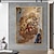 cheap Famous Paintings-Large Wall Art Canvas Gift Wall Art Canvas Handpainted Renaissance Heaven Painting Famous Canvas Gift Angel Canvas Heaven Picture Canvas (No Frame)