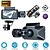 baratos DVR para automóveis-T739 1080p Novo Design / HD / Gravação automática de inicialização DVR de carro 170 Graus Ângulo amplo 3 polegada IPS Dash Cam com Visão Nocturna / G-Sensor / Modo de Estacionamento 4 LEDs