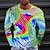 Χαμηλού Κόστους ανδρικό μπλουζάκι 3d-Ανδρικά Μπλουζάκι Γραφική 3D Εκτύπωση μεταλλικό πουκάμισο Στρογγυλή Ψηλή Λαιμόκοψη Ρούχα 3D εκτύπωση ΕΞΩΤΕΡΙΚΟΥ ΧΩΡΟΥ Καθημερινά Μακρυμάνικο Στάμπα Βίντατζ Μοντέρνα Υψηλής Ποιότητας