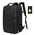 preiswerte Büchertaschen-Bange Reiserucksack für Herren, Business-Rucksack, Schule, erweiterbare USB-Tasche, große Kapazität, 17,3 Laptop, wasserdicht, modischer Rucksack, Geschenk für den Schulanfang