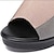 ieftine Sandale de Damă-Pentru femei Papuci Mărime Plus Size Pantofi de confort Zilnic Bloc Culoare Vară Platformă Toc Îndesat Vârf deschis Modă Casual minimalism Imitație Piele Loafer Argintiu Auriu