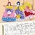 cheap Stress Relievers-Princess Fairy Poking Painting Kit Dress Up Painting For Little Girls Princesses Fairies Paint Craft Activity Book For Girls Age 3456 Years Old Birthday Festival Gift For Kids