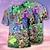 Χαμηλού Κόστους ανδρικό μπλουζάκι 3d-Ανδρικά Μπλουζάκι Γραφική Μανιτάρι Τέρας Στρογγυλή Ψηλή Λαιμόκοψη Ρούχα 3D εκτύπωση ΕΞΩΤΕΡΙΚΟΥ ΧΩΡΟΥ Καθημερινά Κοντομάνικο Στάμπα Βίντατζ Μοντέρνα Υψηλής Ποιότητας