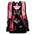 cheap Kids &amp; Teen Backpacks-Cute Black Cat Backpack for Girls – Trendy Animal Print School Bag with Large Capacity and Fun Design for Teens